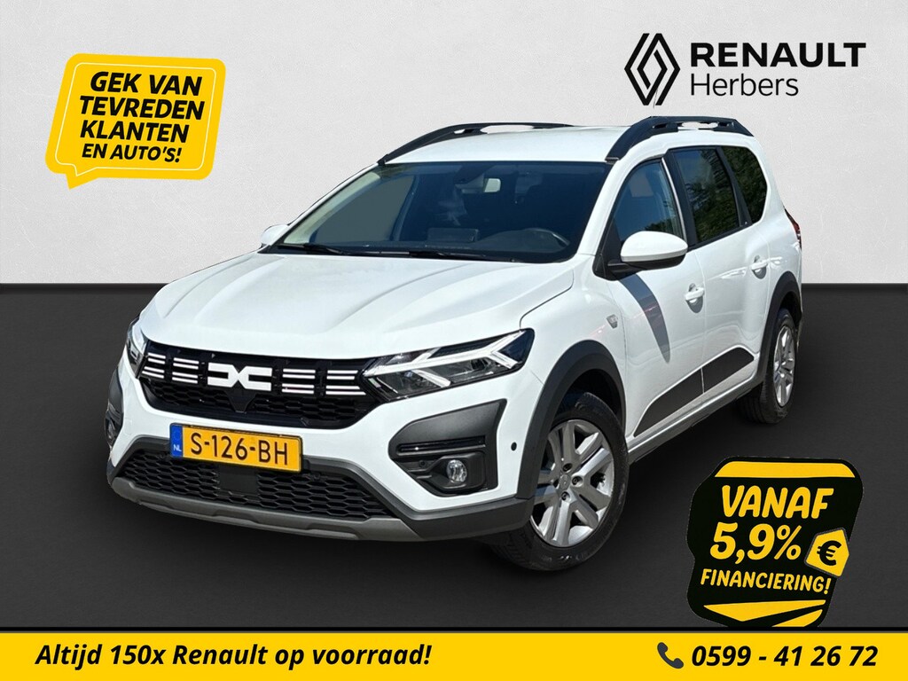 Dacia Jogger 1.0 TCe 100 ECO-G Expression 7p. 7 PERSOONS / LPG G3 / AIRCO / APPLE CARPLAY / CAMERA