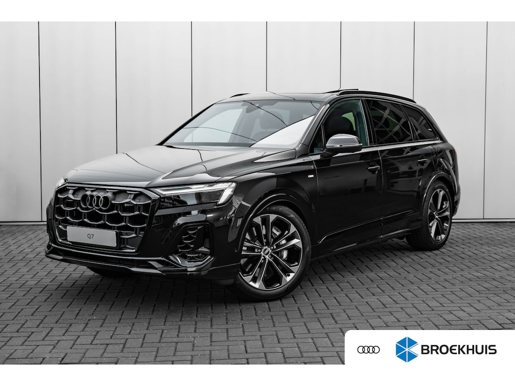 Audi Q7 Pro Line S 55 TFSI e quattro 394 pk | Achterbank plus | Achterlichten in LED-techniek | Adaptive air suspension