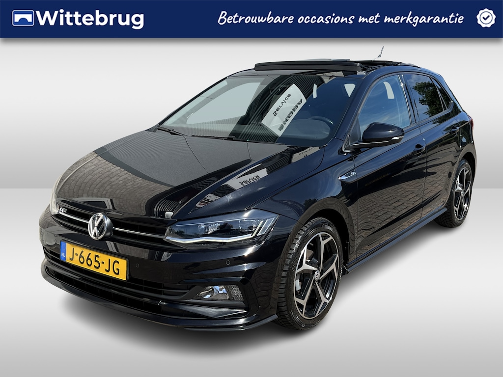Volkswagen Polo 1.0 TSI R-Line / PANO / CAMERA / PARK. SENSOREN / DIGITAL DASHBOARD / APP-CONNECT/ LED / NAVI / CLIMA / 17" LMV