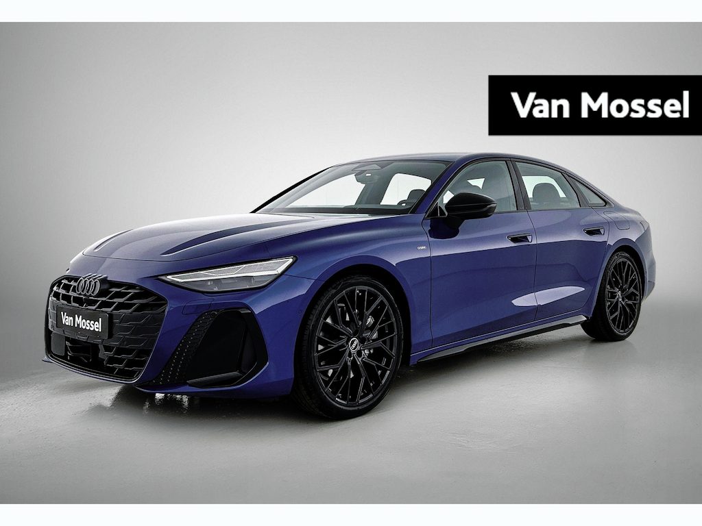 Audi A6 Limousine 2.0 e-hybrid quattro 299 PK | S-Line | Tech plus | MMI bijrijdersscherm | Digitale sleutel | Audi virtual cockpit plus | Achterklep elektrisch | Matrix-functie |Omgeving camera's | Adaptieve cruise controle | Stoelverwarming | Standkachel |