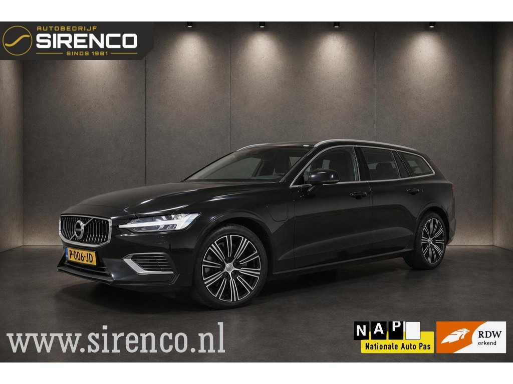Volvo V60 2.0 T6 Recharge AWD Inscription | leder comfort zetels | 341pk | stoel en stuur verwarming | trekhaak | soh 85% |