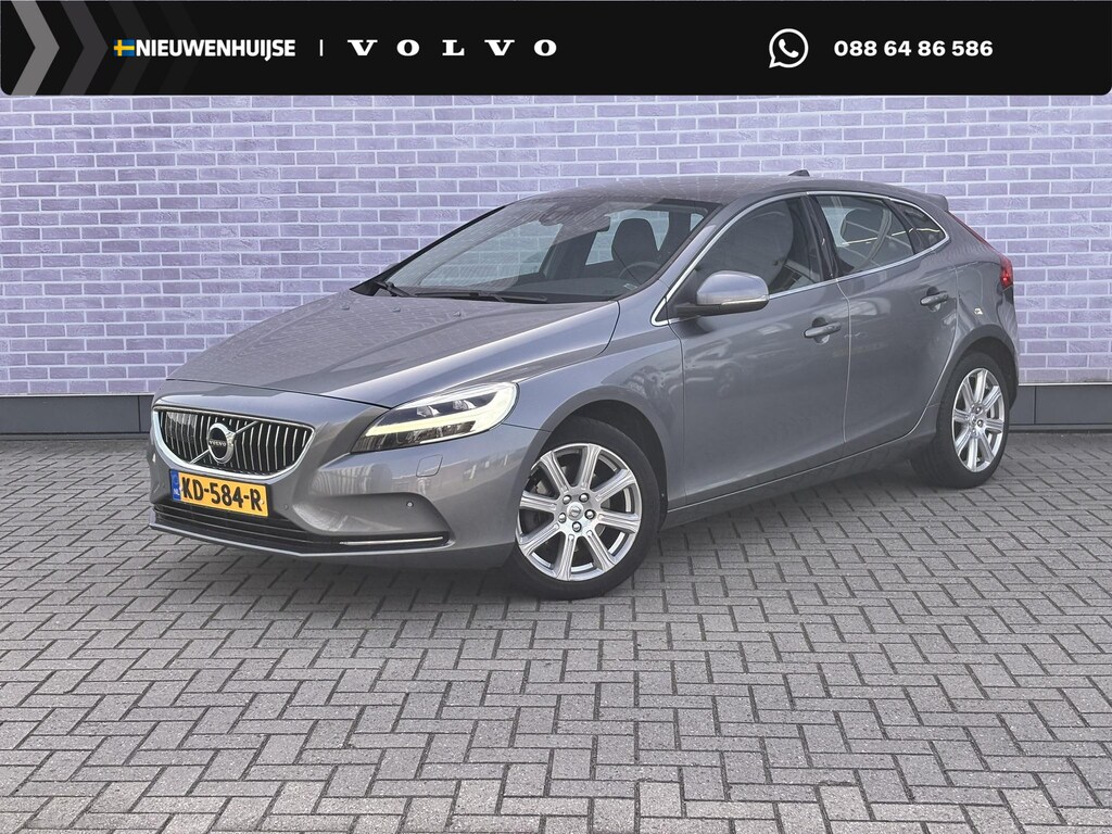 Volvo V40 2.0 T4 Nordic+ | Panoramadak | High Performance Audio | Lederen Bekleding | Stoelverwarming | Achteruitrijcamera | Parkeersensoren | Navigatie | Keyless Entry | Trekhaak