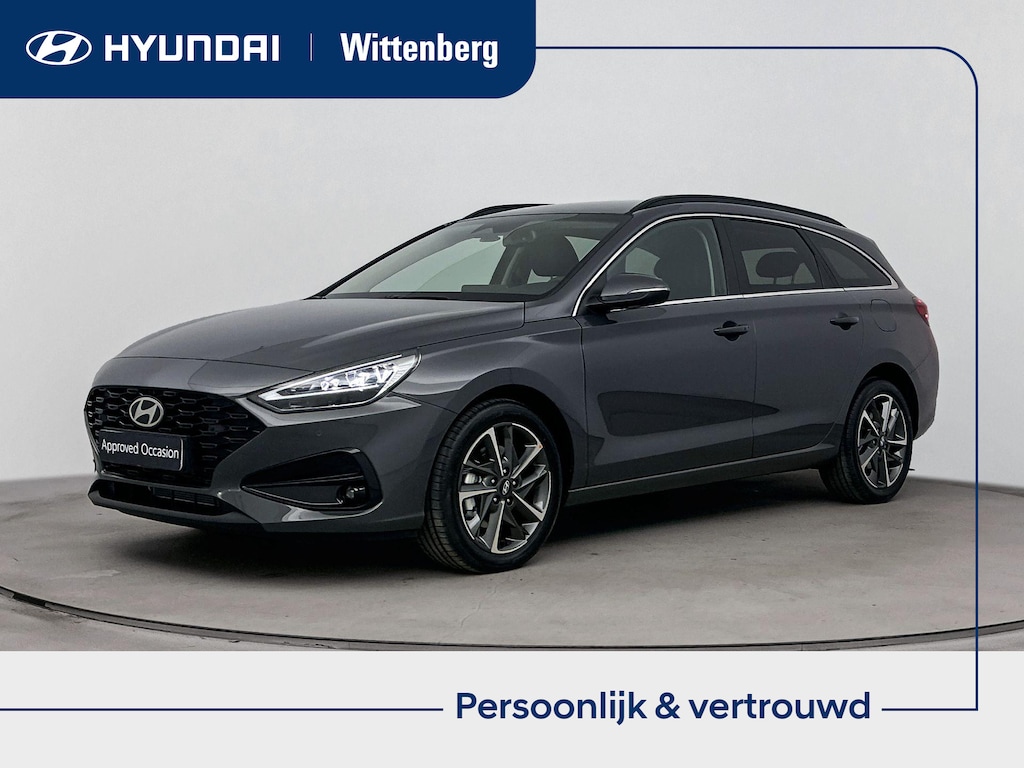 Hyundai i30 Wagon 1.6 T-GDi PREMIUM AUTOMAAT | NAVI | LEDER | STOEL & STUURVERWARMING | CRUISE ADAPT. | CLIMA |