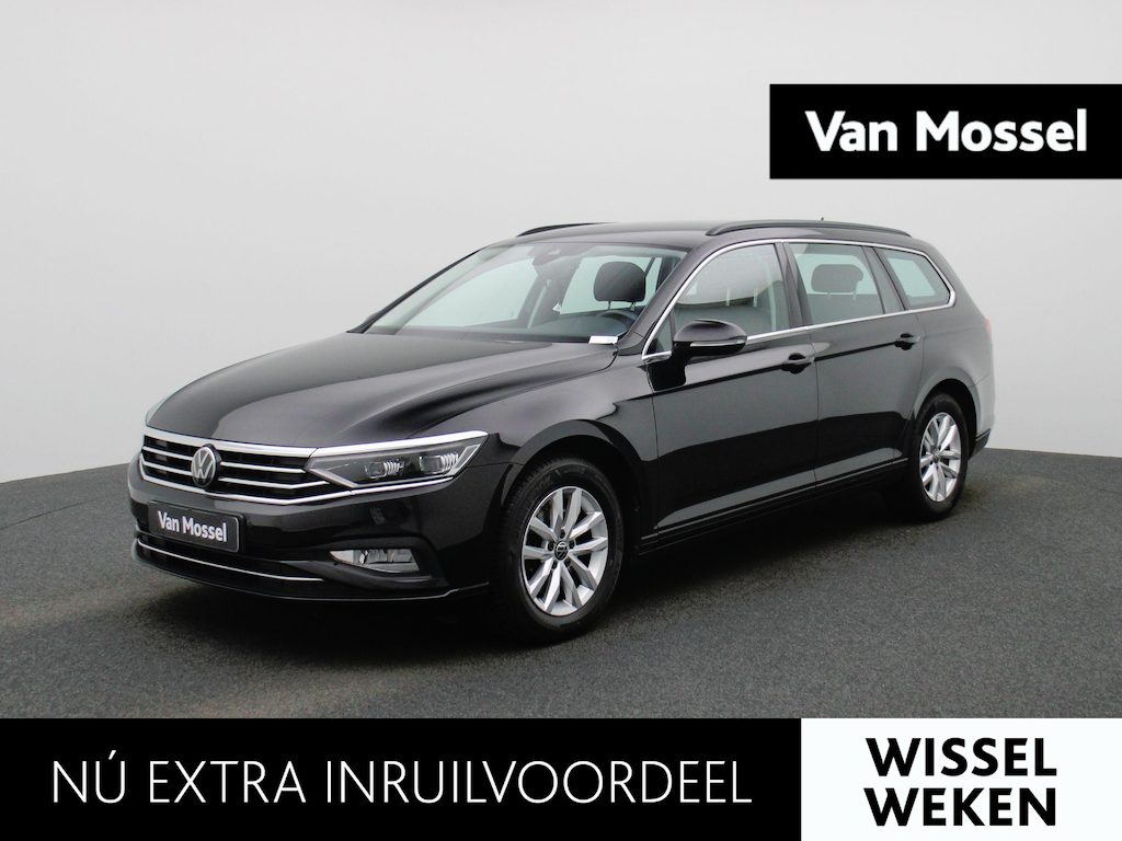 Volkswagen Passat Variant 2.0 TDI Elegance Business R AUTOMAAT | SPORTSTOELEN | NAVIGATIE | APPLE CARPLAY | CAMERA | CLIMA | ADAPTIEVE CRUISE | DAB | PDC | ELEKTRISCHE KOFFERKLEP EN STOEL | 12 MAANDEN BOVAG GARANTIE |
