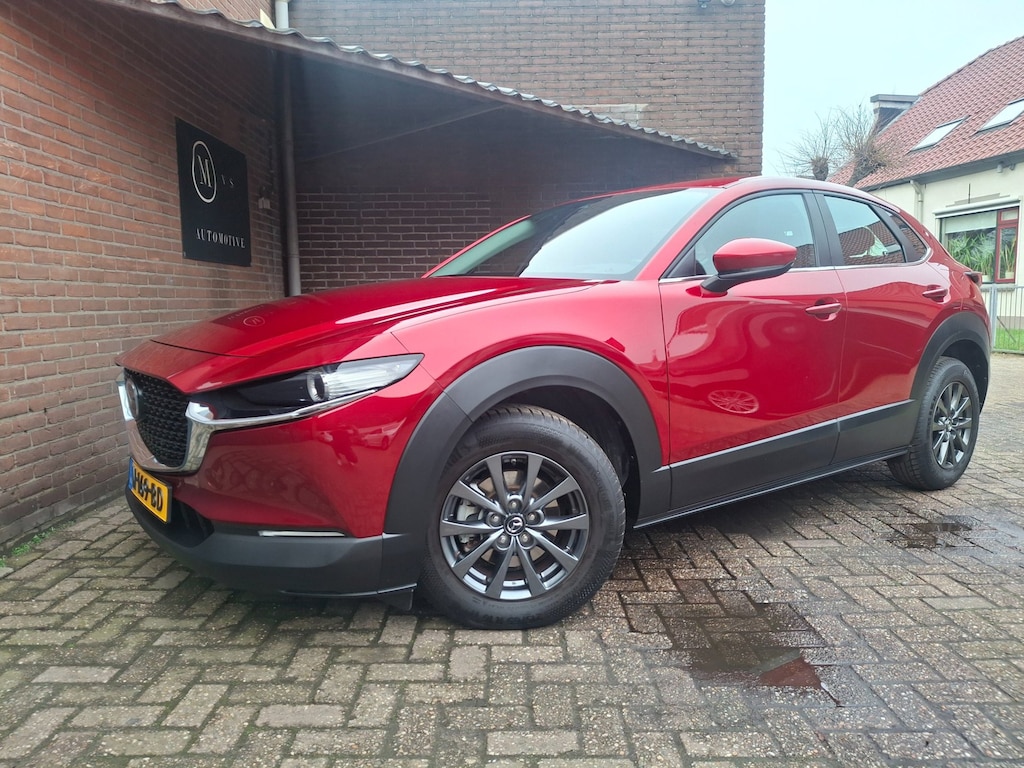 Mazda CX-30 2.0 e-SkyActiv-G M Hybrid 122PK Navigatie / Dodehoek Sensor / Cruise Controle / Head Up Display / Parkeer Sensoren