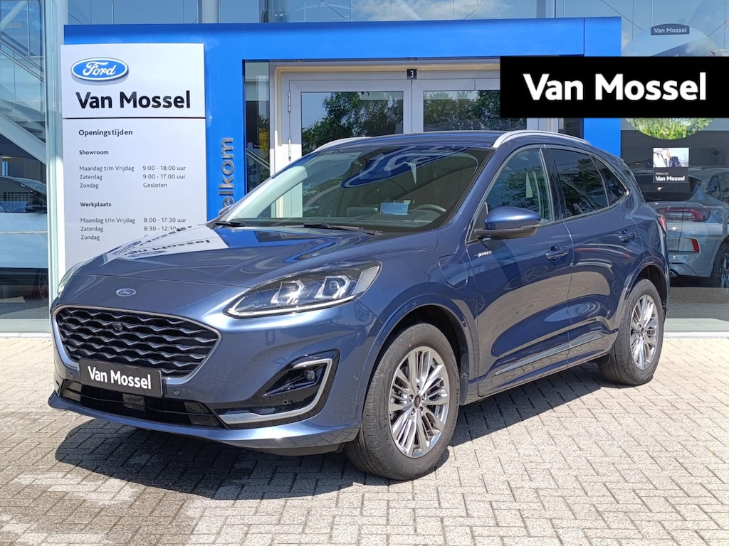 Ford Kuga 2.5 PHEV Vignale | Head-up display | Adaptieve Koplampen | Elek. stoel met Memory | Adaptieve Cruise | Elek. Achterklep | B&O audio | Dodehoeksensoren| Stoel/stuur voorruitverwarming