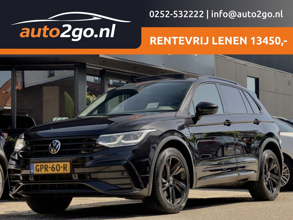 Volkswagen Tiguan 1.4 TSI AUT6 EHYBRID 3X R-LINE + BLACK-EDITION PANODAK LEDER NAVI CAMERA DIGI-DASH APPLE=CARPLAY LED LMV PDC