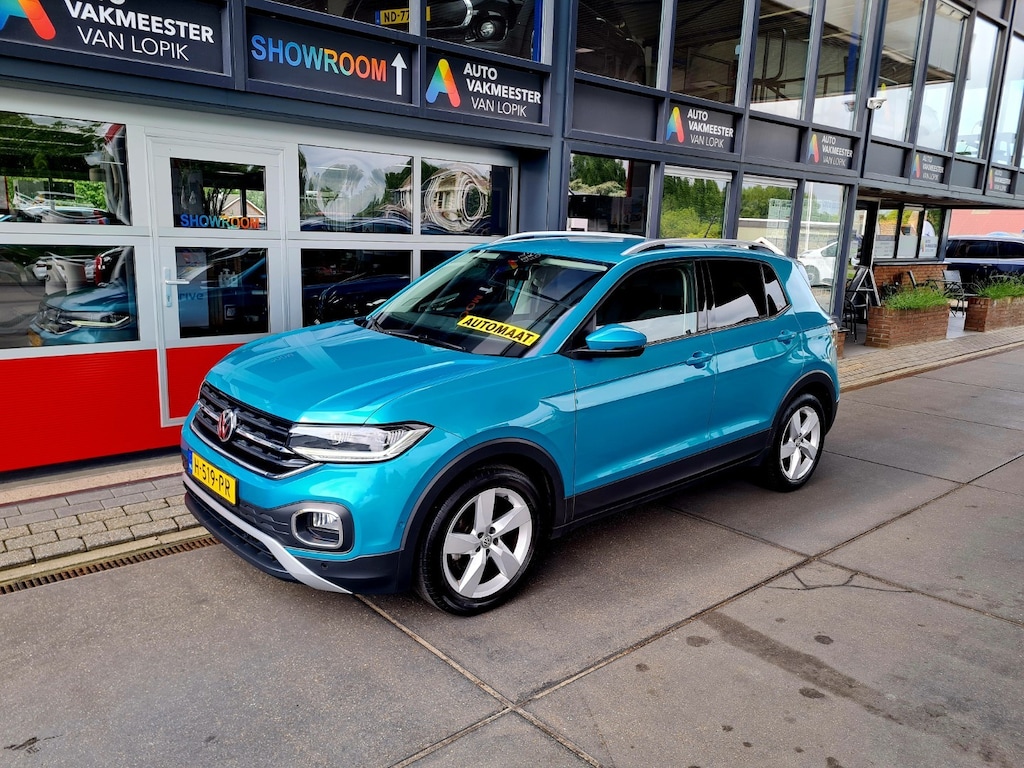 Volkswagen T-Cross 1.0 TSI 115pk T-Cross Style Autom! 1e eigen. Dab Camera All-in prijs +6 mnd garantie.