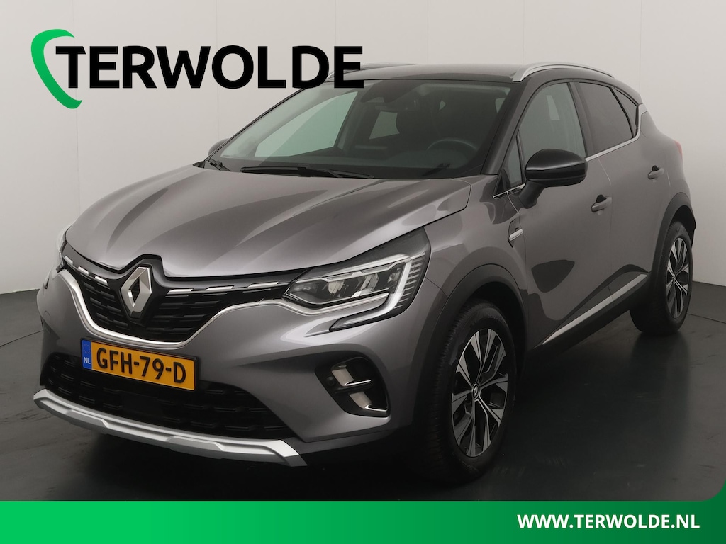 Renault Captur techno mild hybrid 140 | Adapt. Cruise | Stoel-, Stuur- & Voorruitverw. | Groot Navi |