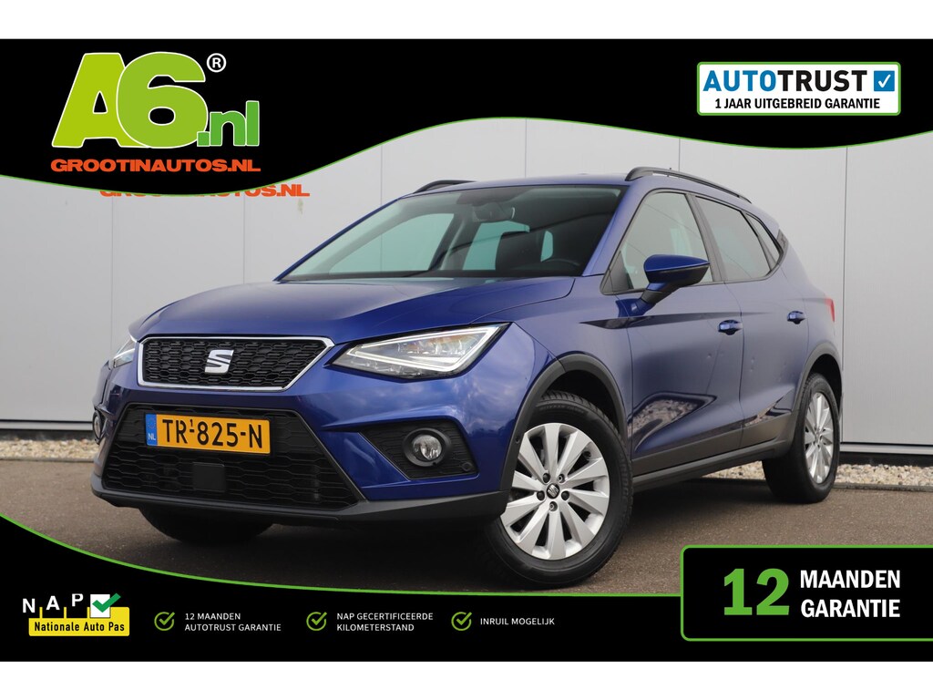SEAT Arona 1.0 TSI Style Business Intense DSG Automaat 116PK Trekhaak Navigatie Camera Clima Adaptive Cruise Full LED Keyless Carplay Android