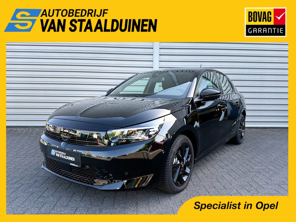 Opel Corsa 1.2 Turbo 100pk Hybrid Stoere GS LINE!! | Stoelverwarming | Stuurverwarming | Achteruitrijcamera | Parkeersensoren voor en achter | Apple Carplay | Cruise Control | Lane Assist |