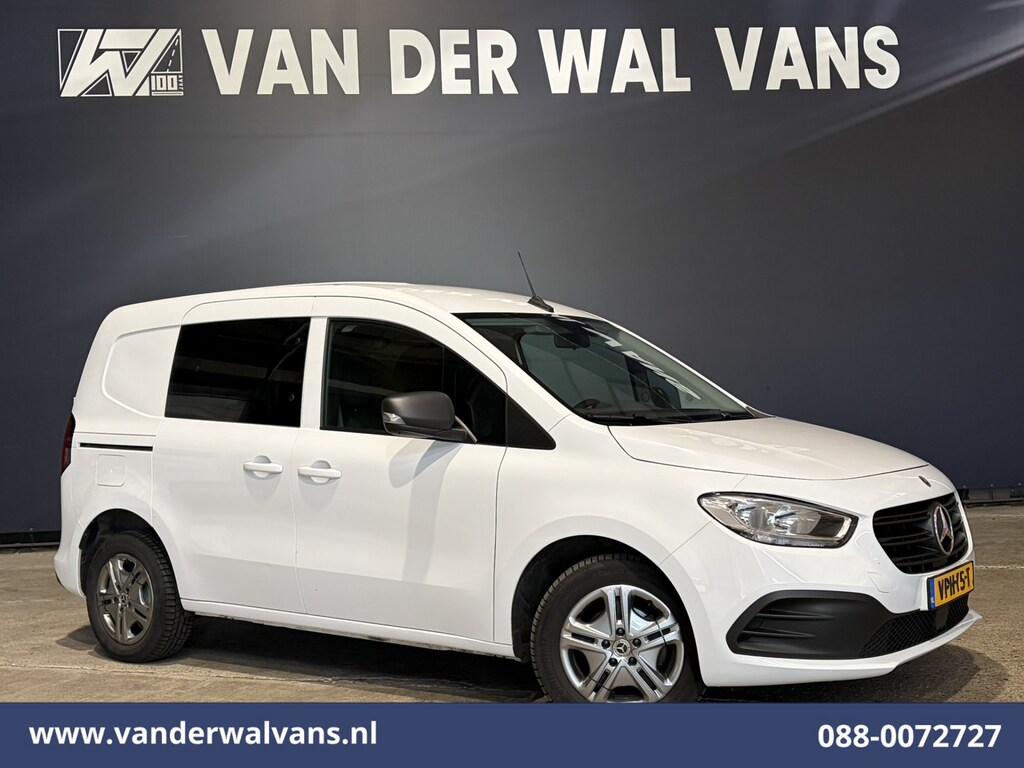 Mercedes-Benz Citan 110 CDI 96pk L1H1 Euro6 Airco | Cruisecontrol | LED | Zijdeur Parkeersensoren, 1500kg trekvermogen