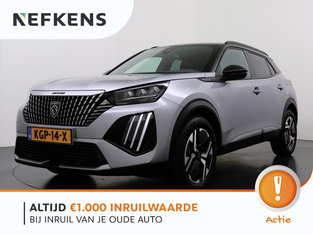 Peugeot 2008 GT 145pk Hybrid Automaat | Automatische Airco | Camera achter | Navigatie | Cruise control | Apple Carplay en Android auto draadloos
