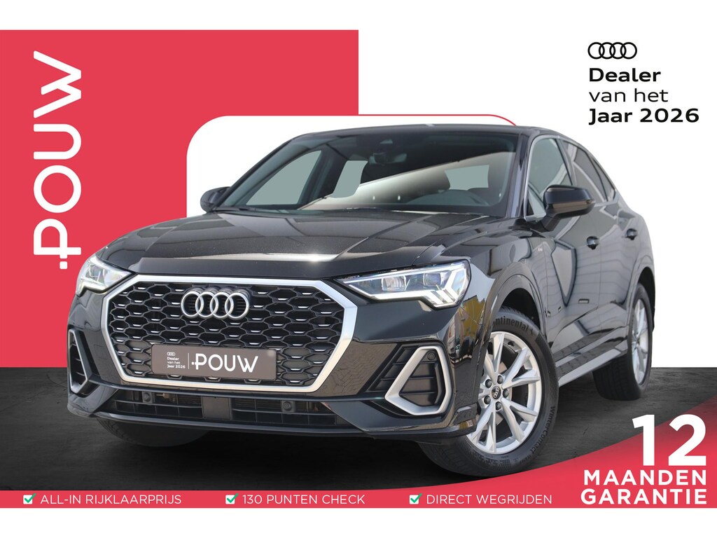 Audi Q3 Sportback 35 TFSI 150pk S-tronic S edition | Apple Carplay/Android Auto | Parkeersensoren | Cruise control