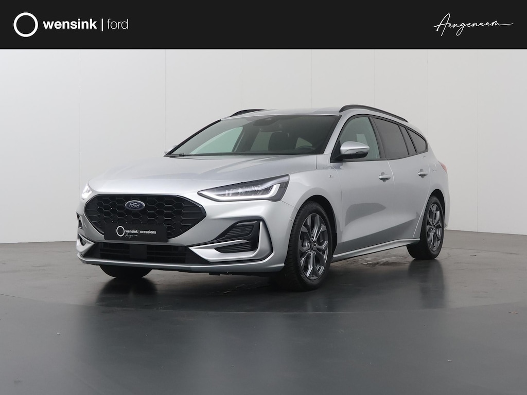 Ford Focus Wagon 1.0 EcoBoost Hybrid ST Line X | Afneembare Trekhaak | Winterpakket | Cruise Control Adaptief | Parkeercamera | Head-Up | Navigatie |