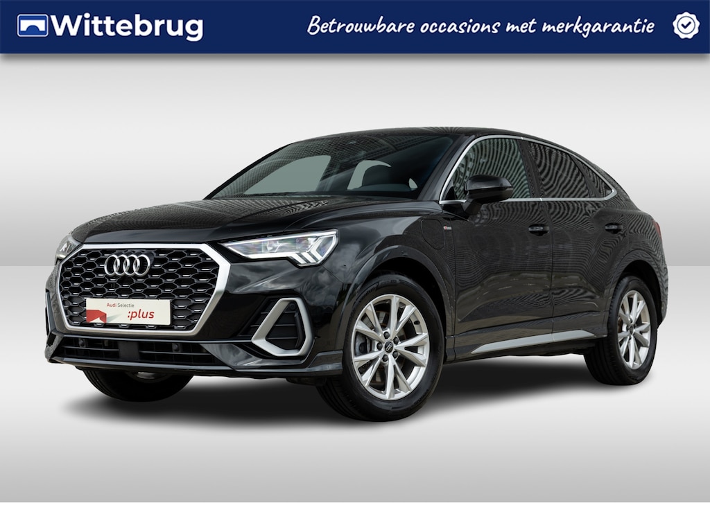 Audi Q3 Sportback 45 TFSI e 245PK S Edition / MMi Navigatie / LM 18 inch / Parkeerhulp Plus / Camera / Elektr klep / LED