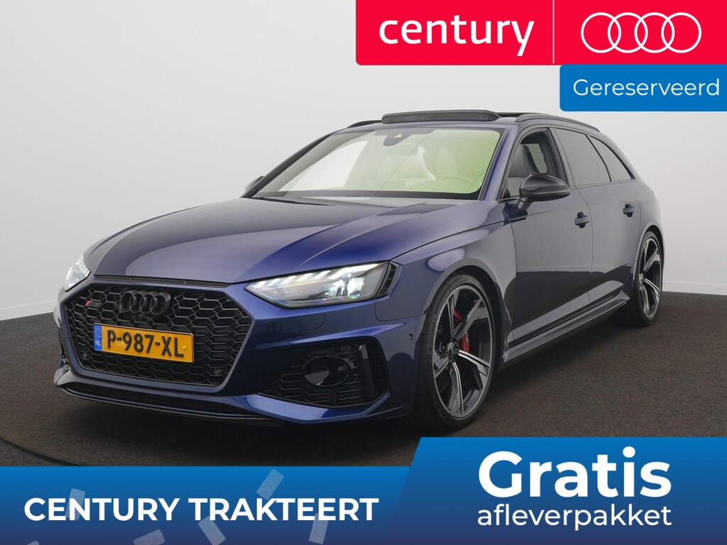 Audi RS4 Avant 2.9 TFSi Quattro 450PK | Panodak | B&O | 360 Camera | Massage | Elek. Trekhaak |