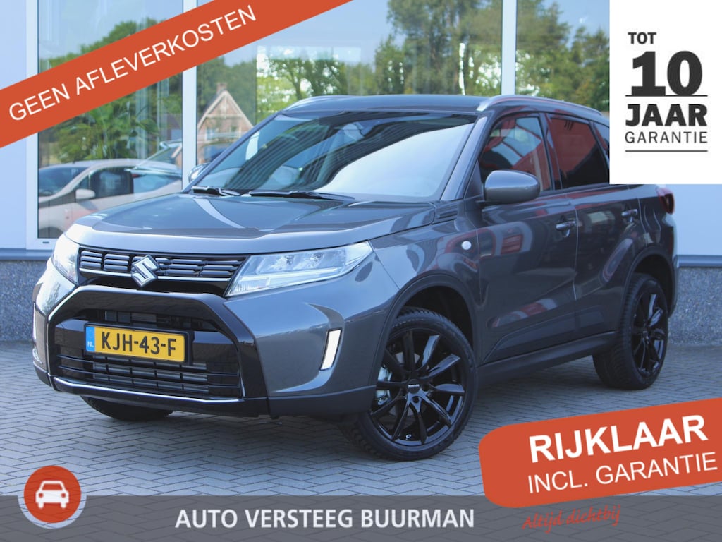 Suzuki Vitara 1.4 Boosterjet Smart Hybrid Black Rhino Edition Automaat, 18' Inch Lichtmetalen Velgen, All-Seasons, Cruise en Climate Control