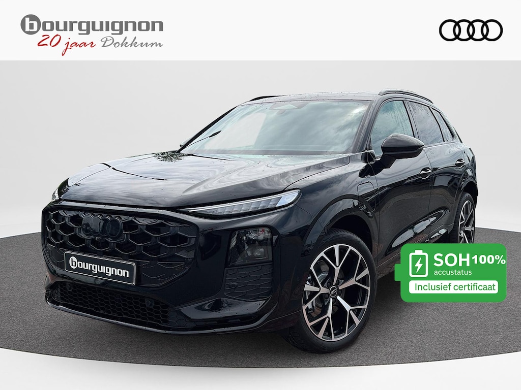 Audi Q3 1.5 e-hybrid S edition | PHEV | SOH 100% | 272 Pk | Pano Dak | Trekhaak | A-Camera | Leder |