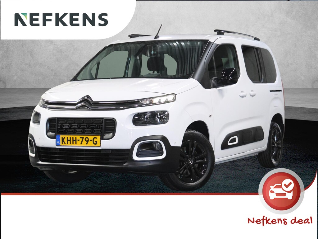 Citroën Berlingo 1.2 130PK Feel | 1ste Eigenaar | Automaat |  Navigatie via AppleCarPlay/AndroidAuto | 5 Persoons! | Camera | Cruise Control | Climate Control | Dakreals | Parkeersensoren | Isofix | Privacy Glass | Armsteunen |