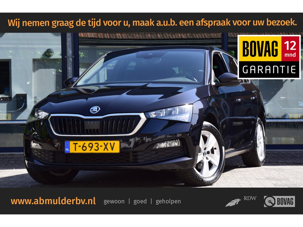 Skoda Scala 1.0 TSI 110PK Sport Business | Org. NL | BOVAG Garantie | 16'' Velgen met All Season Banden | PDC Voor&Achter | Sunset | Apple Carplay/Android Auto | Virtual Dashboard | Navigatie | Apple Carplay/Android Auto |