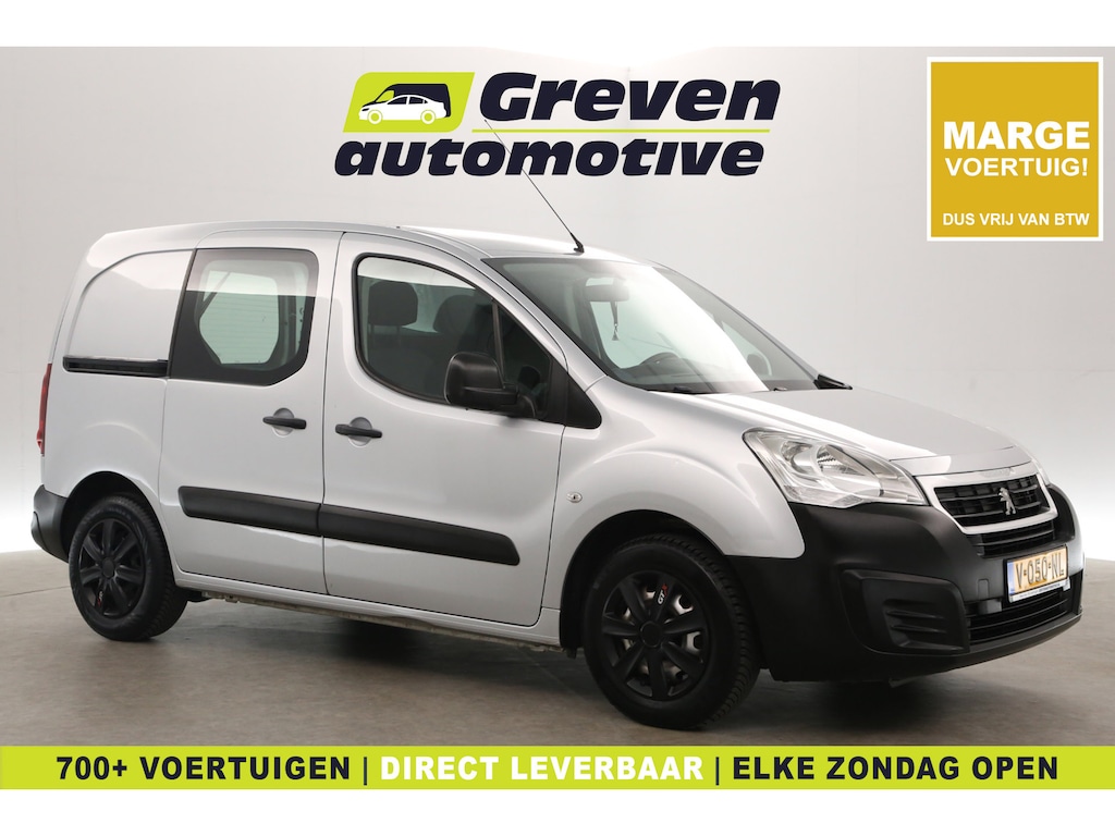 Peugeot Partner 1.6 BlueHDi | Marge | Airco | Cruise | Elektrpakket | Schuifdeur