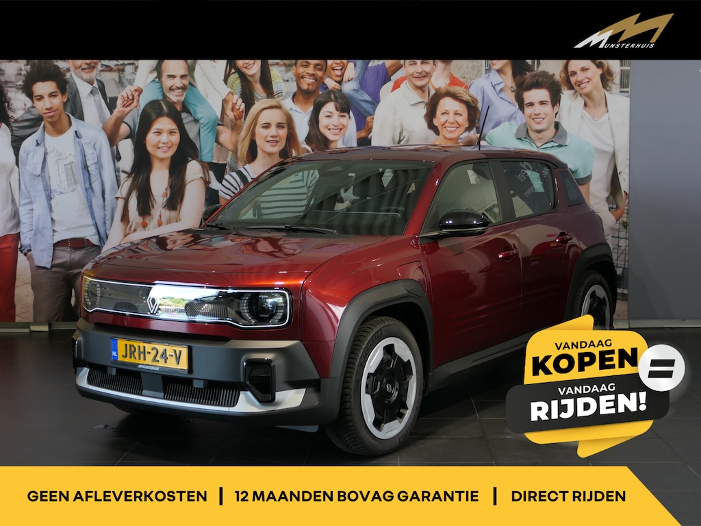 Renault 4 urban range evolution 40 kWh - Occasion Lease vanaf €524 p/m - *Vraag naar beschikbaarheid!* - Stoelverwarming - Passagiersstoel in hoogte verstelbaar - Camera - Cruise