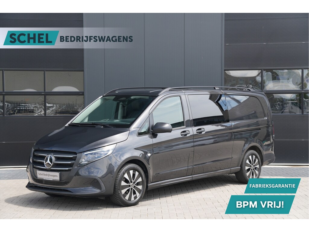 Mercedes-Benz Vito 119 CDI L3 Pro DC 190pk - 2x Schuif - Trekhaak - Stoelverwarming - Multibeam LED - Camera - Navi - Rijklaar