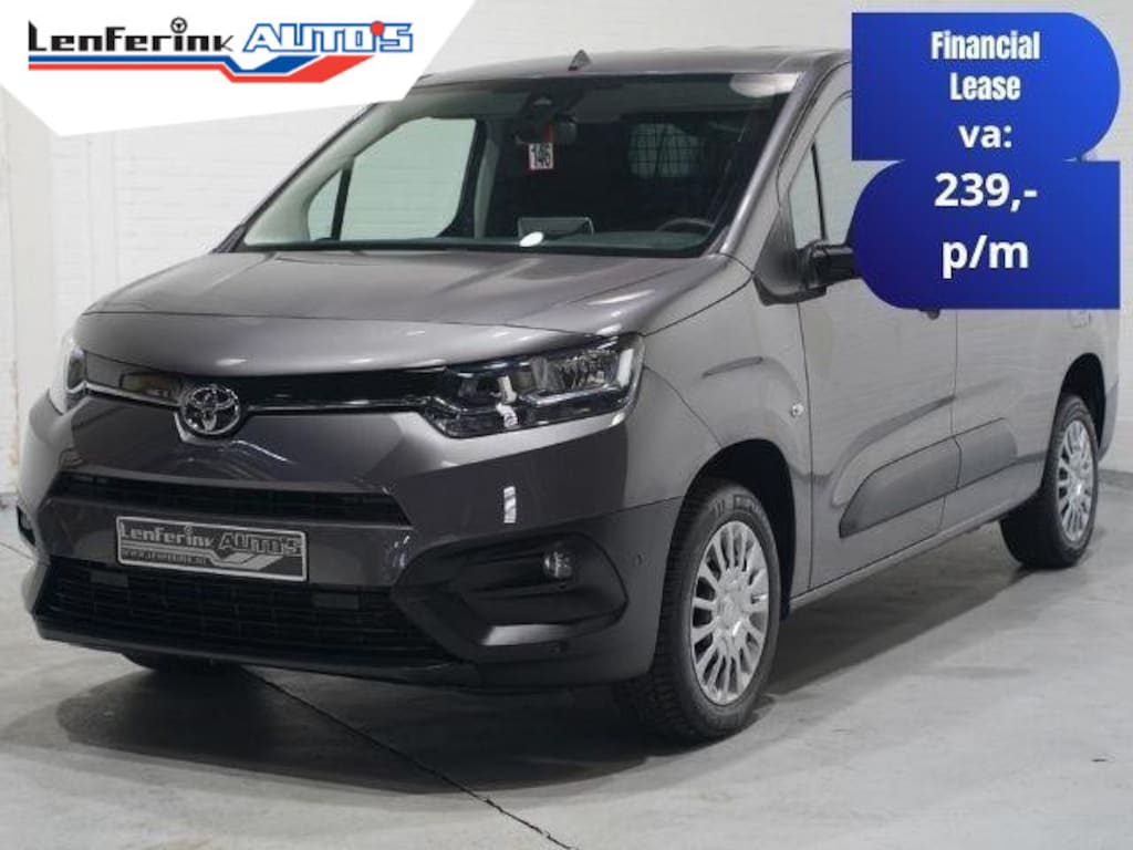 Toyota ProAce City 1.5 D-4D 130 pk Automaat L2 Airco ECC, Apple Carplay, Cruise control, PDC V+A, 2-Zits