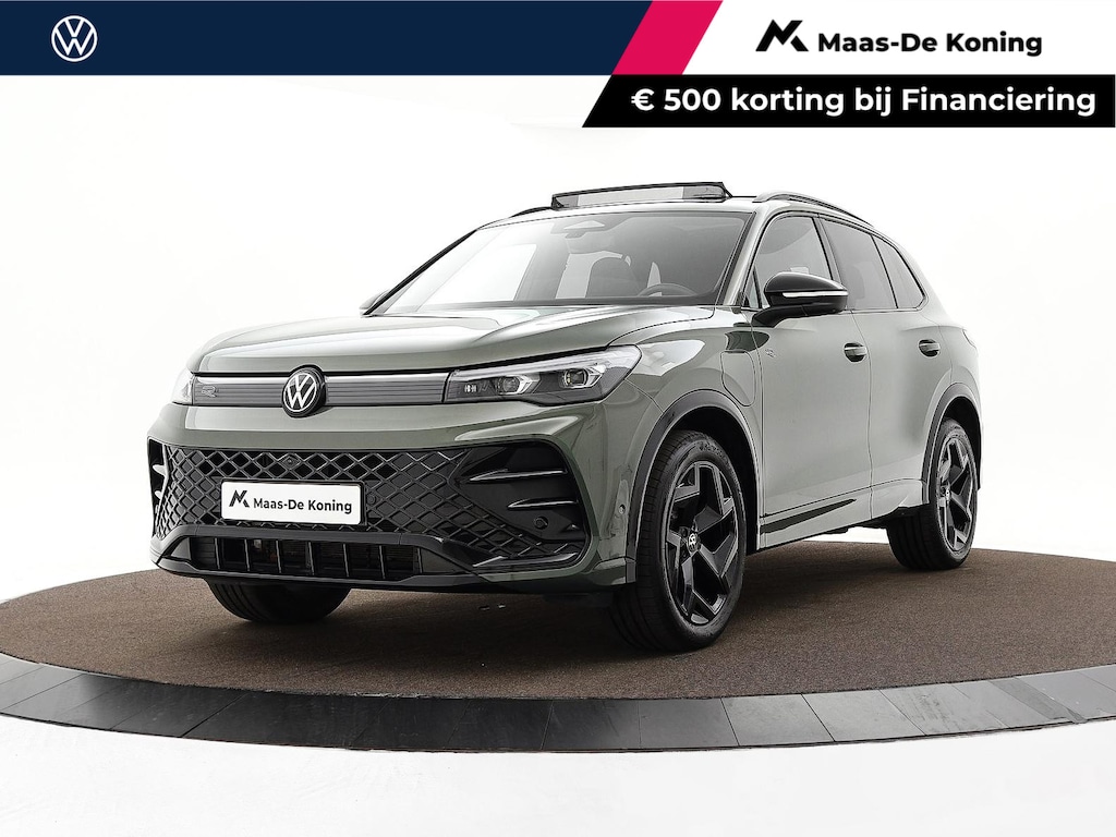Volkswagen Tiguan 1.5 272pk DSG eHybrid R-Line Edition · Panoramadak · 360 Camera · Wegklapbare Trekhaak · Massage · Dodehoek Detectie · 19'' Inch · Garantie t/m 27-10-2029 of 100.000km