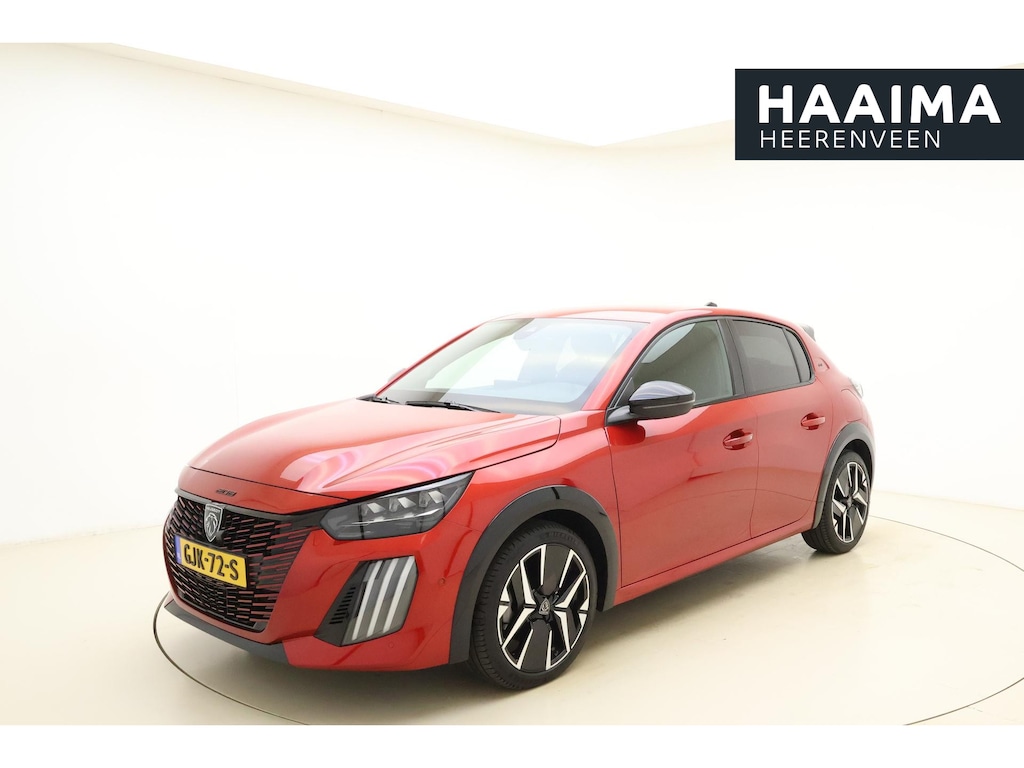 Peugeot 208 1.2 Hybrid 100 e-DCS6 GT Automaat | Leer/alcantara | Stoelverwarming | Navigatie |