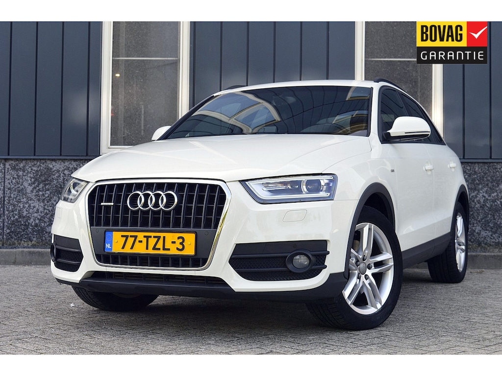 Audi Q3 2.0 TFSI quattro Pro Line Rijklaarprijs-Garantie S-Line B+B Led Navigatie Trekhaak Leder/stof interieur.