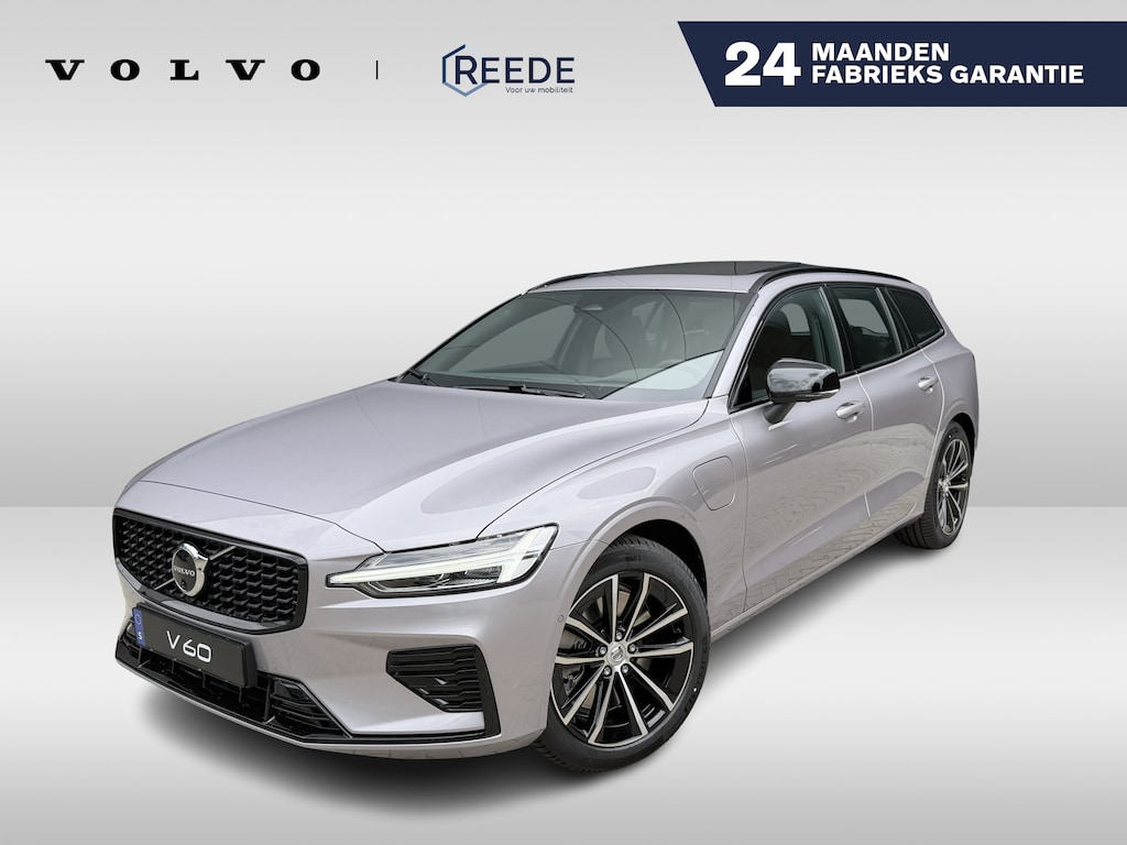 Volvo V60 2.0 T6 Plug-in hybrid AWD Plus Dark | Premium | Off black hemelbekleding