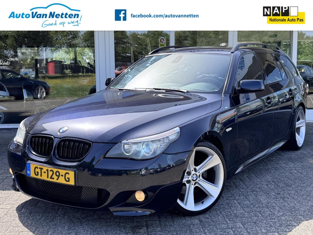 BMW 5-Serie Touring 530D M-Pakket,Handbak,Sportstoelen,Leder,