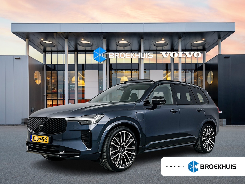 Volvo XC90 T8 Recharge Ultra Black Edition Executive Edition | 22" | Gelaagd & Getint Glas | Geintegreerd kinderzitje | Luchtvering | Geventileerd Nappa | Bowers & Wilkins | Stoelmassage | Panoramadak | Head-Up | 360 Camera | Matrix LED