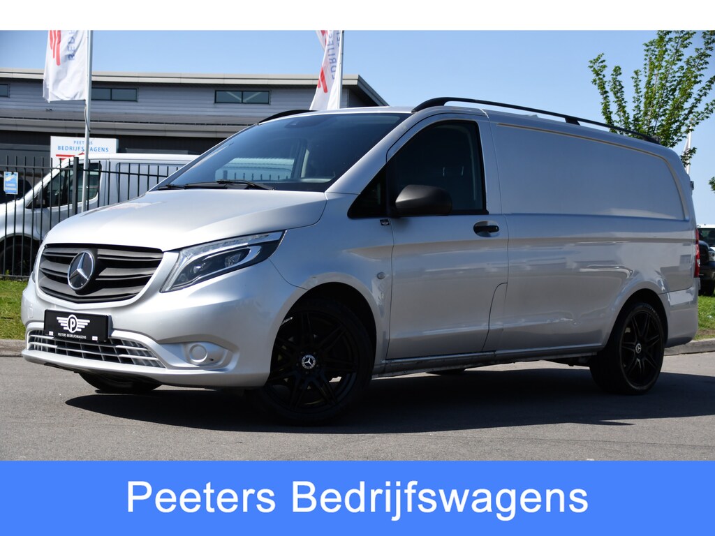 Mercedes-Benz Vito 116 CDI L2 PB Edition Camera, Cruise, Carplay, Stoelverwarming, LED, Automaat, Trekhaak, Standkachel, Multimedia, 164pk, Uniek!