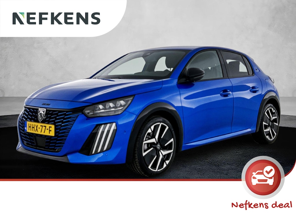 Peugeot 208 1.2 Hybrid 145pk GT Automaat | Navigatie | Camera voor + Achter | Climate Control | Adaptieve Cruise Control | Full-LED | Dodehoekdetectie |