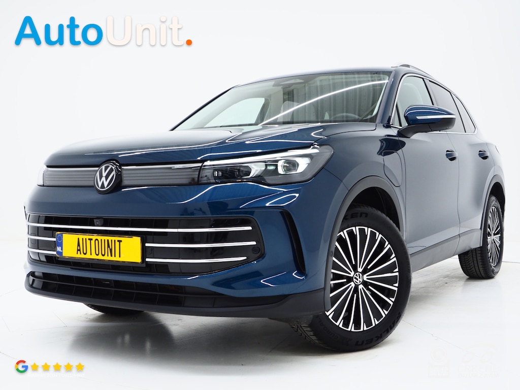 Volkswagen Tiguan 1.5 eHybrid Sport | 5 Jaar Garantie | Leder/Alcantara | Trekhaak | Massage | 360 | Sfeerlicht | Keyless | Adaptive Cruise