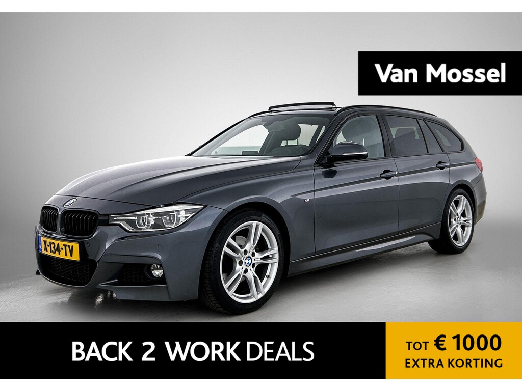 BMW 3-Serie Touring 318i M Sport Edition | AUTOMAAT | PANORAMADAK | LEDEREN BEKLEDING | TREKHAAK | CRUISE CONTROL | CLIMATE CONTROL | ELEKTRISCHE KOFFERKLEP |