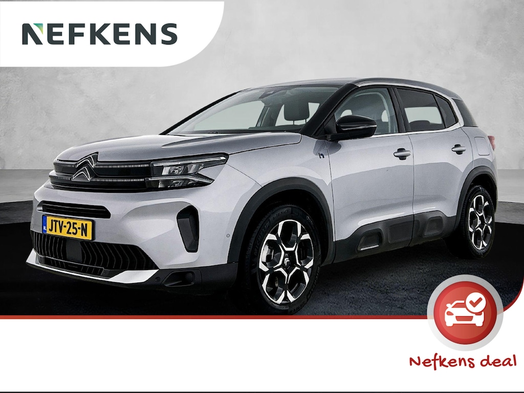 Citroën C5 Aircross 1.6 Plug-in Hybrid Plus 225pk Automaat | Navigatie | Climate Control | Adaptieve Cruise Control | 18"LMV | Dodehoekdetectie | Keyless Entry/Start | LED | Apple Carplay/Android Auto |