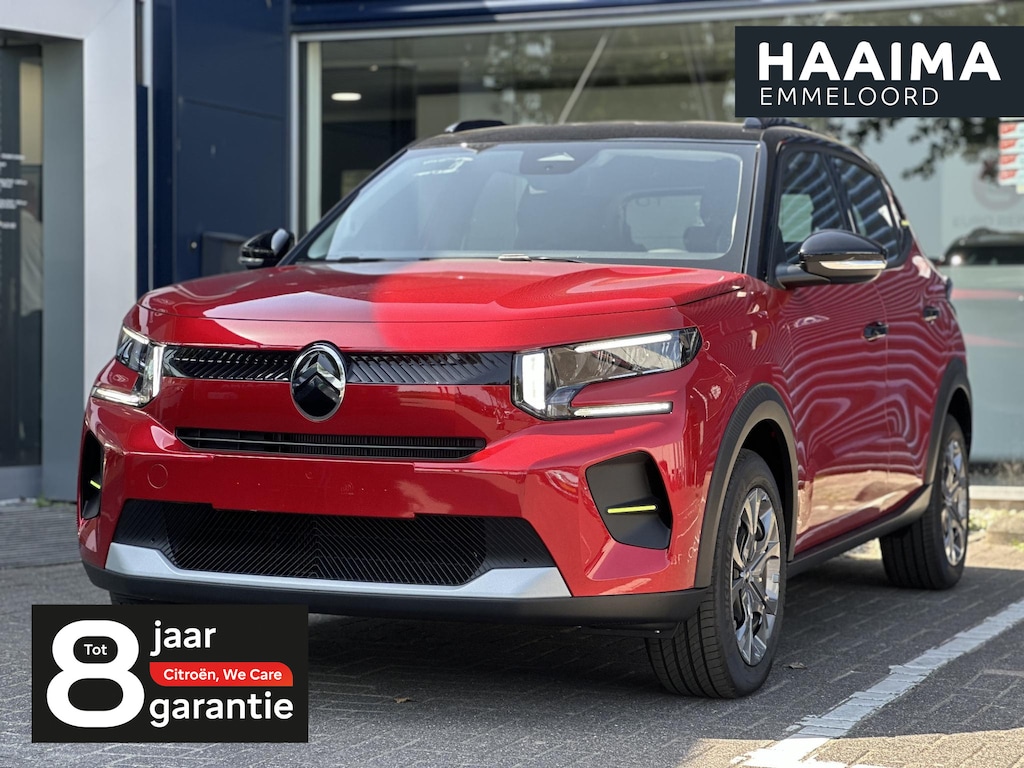 Citroën E-C3 Plus 113pk Comfort Range 44 kWh | Comfort Stoelen | Apple Carplay/Android Auto | Parkeersensoren | Full LED | DAB | Cruise Control | Airco | Draadloze telefoonlader |
