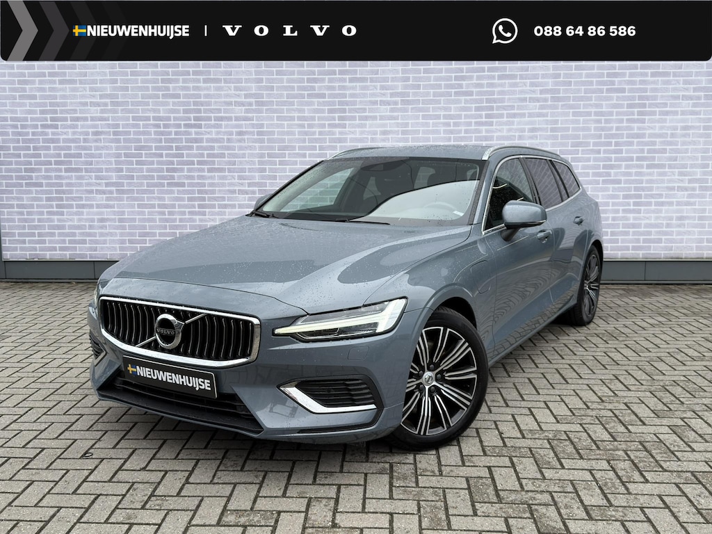 Volvo V60 2.0 T6 Recharge AWD Inscription Expression | Plug-in Hybrid (PHEV) Long Range | Harman Kardon Audio | Achteruitrijcamera | Parkeersensoren | Lederen Bekleding | Keyless Entry | Elektrische Achterklep | Stoelverwarming | Navigatie