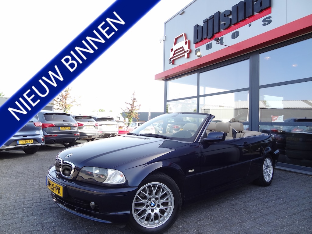 BMW 3-Serie Cabrio 320C | NL- AUTO | LEDER | HISTORIE AANWEZIG