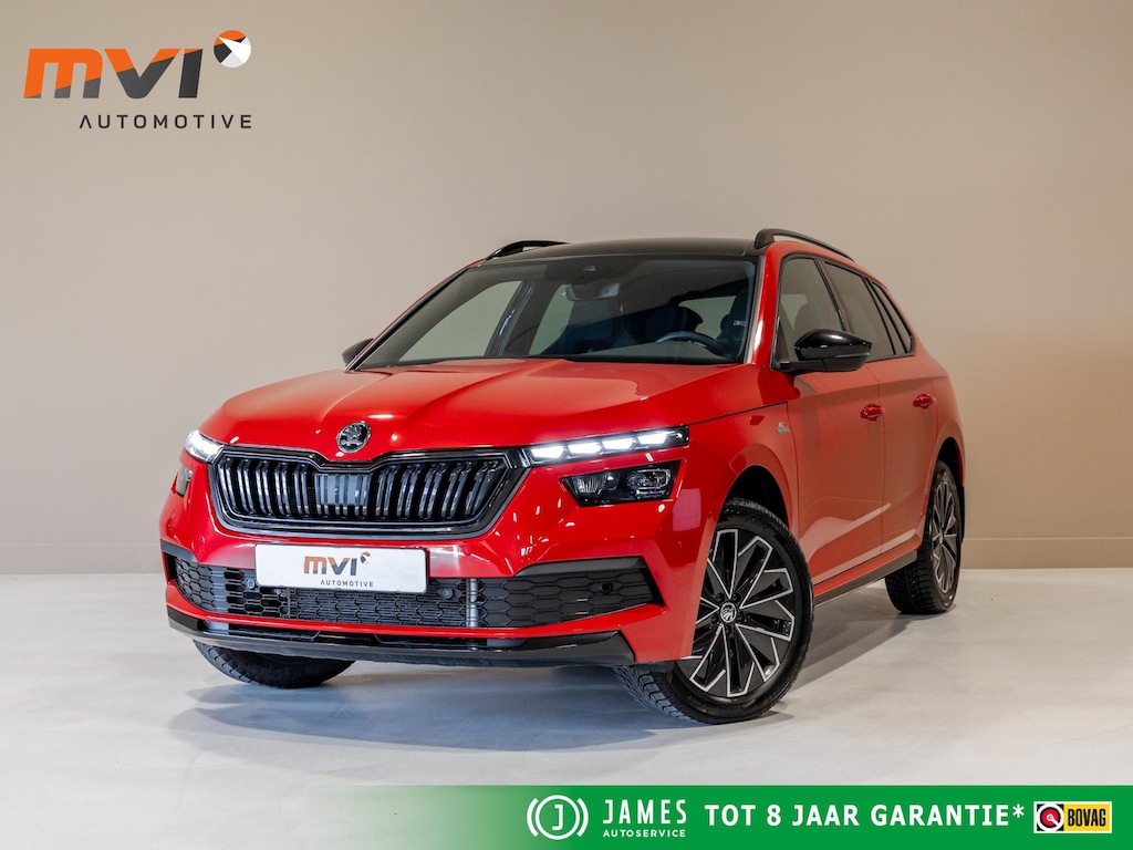 Skoda Kamiq 1.5 TSI ACT Monte Carlo / 150pk / Panorama dak / Achteruitrij camera / Stoel en stuur verwarming /