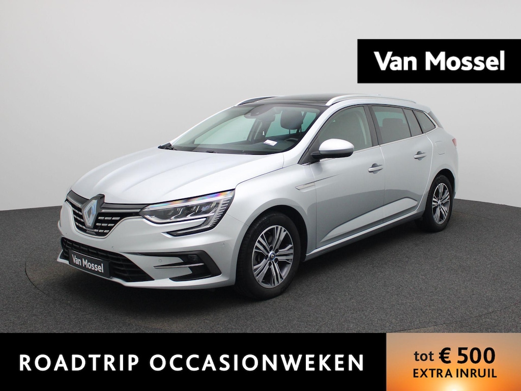 Renault Megane E-Tech Estate 1.6 Plug-In Hybrid 160 Intens | Automaat | Trekhaak | Panorama dak | Navigatie | Apple Carplay / Android Auto | Camera | Climate Control | Sportstoelen | Stoel/Stuur verwarming | Lichtmetalen Velgen | LED |