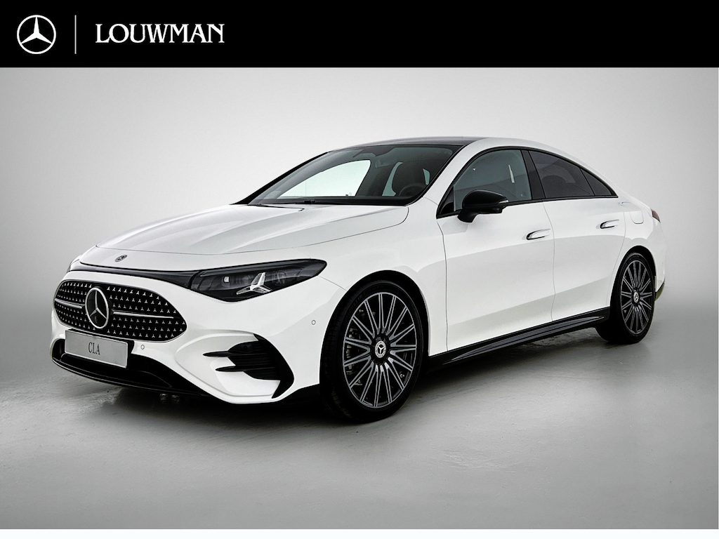 Mercedes-Benz CLA 200 Business Solution AMG | AMG Line Plus | Premium Plus | Winterpakket | Rijassistentiepakket | Nightpakket | Augmented Reality navigatie | 19 inch AMG velgen | Head-up display | Burmester 3D Sound systeem | MBUX Superscreen |