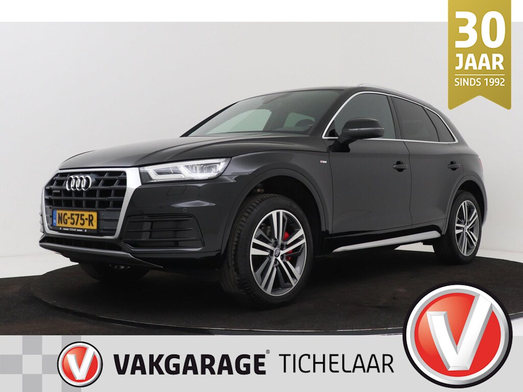 Audi Q5 2.0 TFSI quattro Sport Line S-Line | Trekhaak | Org NL | Digital Cockpit | CarPlay | Camera | Stoelverwarming | Blind Spot