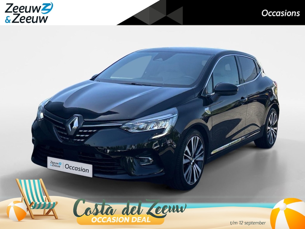Renault Clio 100PK TCe Initiale Paris | 1e eigenaar | Bose Audio | Wit Leder | Armsteun | Climate Control | Camera | Apple CarPlay/Android Auto | Cruise Control | Lichtemetalen Velgen | Licht & Regen Sensor |