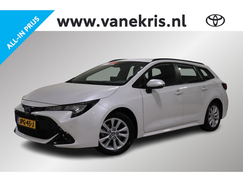 Toyota Corolla Touring Sports Hybrid 140 Dynamic, Parkeersensoren , Stuur en stoelverwarming, Camera, Sensoren, Apple Carplay / Android Auto, Keyless!
