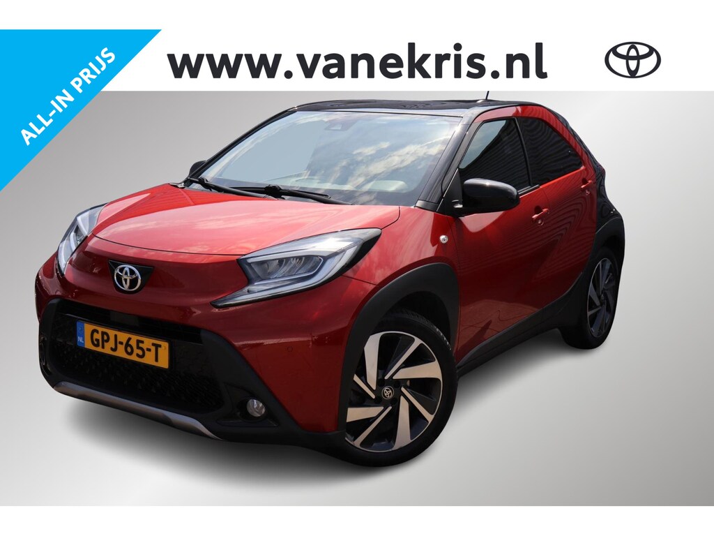 Toyota Aygo X 1.0 VVT-i S-CVT Envy Limited, Apple Carplay/Android Auto, Sensoren, Stoelverwarming, Half leder!